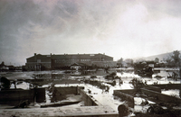 Isbell School in Santa Paula, CA after the St. Francis Dam Flood thumbnail