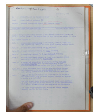 Internal statistical report, Fall Quarter 1962-1963 thumbnail