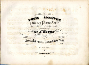 Piano sonata no. 3 in C major, op. 2, no. 3 (Simrock ca. 1824) thumbnail