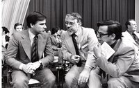 Governor Jerry Brown, UAW Regional Director Bruce Lee, and Hank Lacayo thumbnail