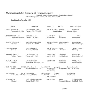 Board Member List thumbnail