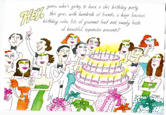 Birthday card to Michele Serros thumbnail