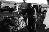 Gallegos farm, Horno construction 104 thumbnail