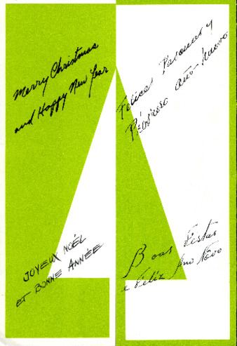 Card from Carl Duncan to Patricia Whiting thumbnail