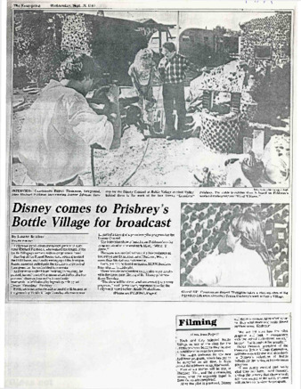 Disney comes to Prisbrey's Bottle Village for broadcast thumbnail
