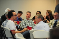 Faculty Enjoying the 2014 Faculty Accomplishment Celebration thumbnail