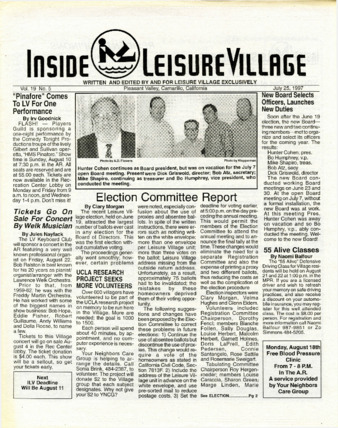 Inside Leisure Village Vol. 19 No. 5 thumbnail