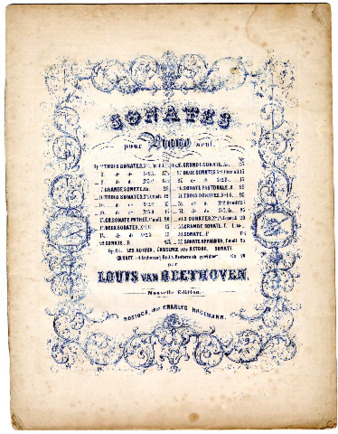 Sonates pour piano seul ... op. 57 ... par Louis van Beethoven thumbnail