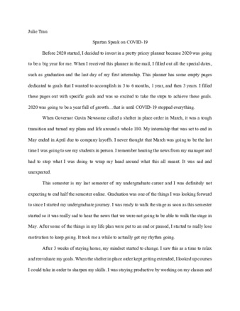 Julie Tran Journal Entry thumbnail