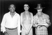 William Price with Carla La Mar and an unknown individual. thumbnail