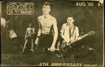 Punk Globe 4th Anniversary Issue August 1982 thumbnail