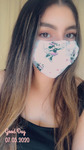 Serena Garza COVID-19 Photograph Wearing a Mask thumbnail