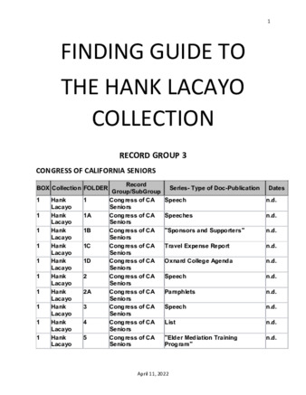 Finding Guide thumbnail