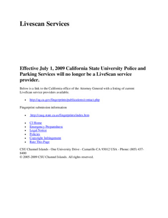 Livescan Services (website) thumbnail