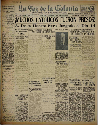 La Voz de la Colonia 9 De Junio 1927 thumbnail
