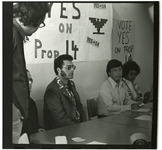 Cesar Chavez and supporters at a pro-Proposition 14 community meeting in Santa Maria thumbnail