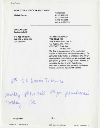 "How to Be a Chicana Role Model" Los Angeles, California Reading thumbnail