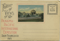 Folder of Views at the Panama Pacific Internation Exposition thumbnail