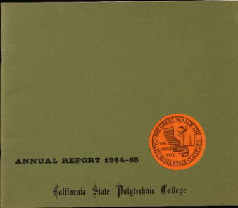 Annual Report, California Polytechnic State College, 1964-1965 thumbnail
