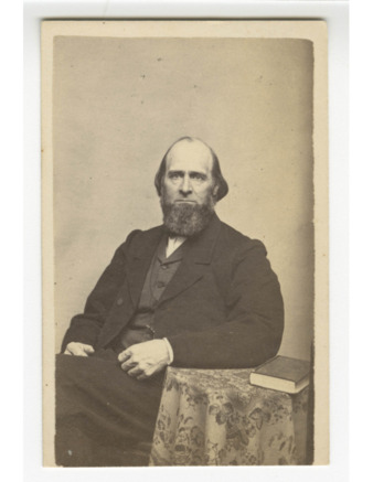 Portrait photograph of an unidentified man (Boston, MA) thumbnail