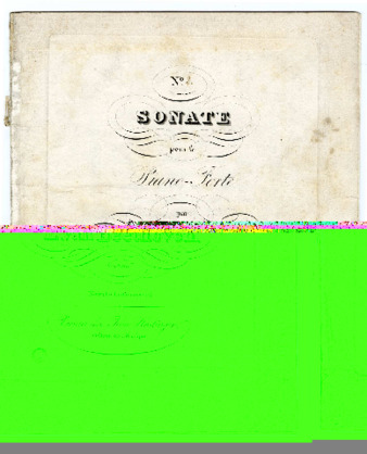 No. [2] Sonate pour le piano-forte par. L. van Beethoven. Section I. (Nouvelle Édition exacte.) thumbnail