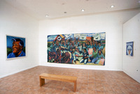 Art Works from the Cesar Chavez Exhbition at the Latino Museum of History, Art and Culture in Los Angeles thumbnail