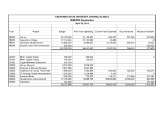 2010 April Construction report – summary thumbnail