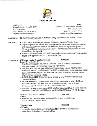 Susan Jordan Resume thumbnail
