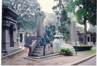 Pere Lachaise Cemetery in Paris, France thumbnail