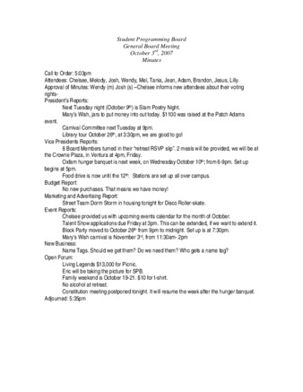 2007 10 3 spb meeting minutes thumbnail