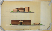 McCulloch Plaza, Los Angeles International Airport, 96th street elevation thumbnail