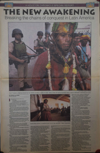 Houston Chronicle Special Report - The New Awakening: Breaking the chains of conquest in Latin America thumbnail