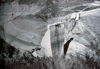 The Remains of the St. Francis Dam after the Disaster thumbnail