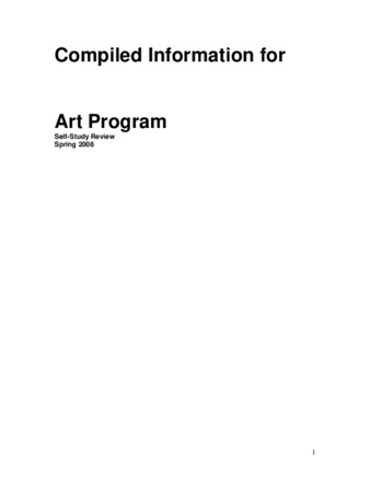 2008 Art Program Self Study Review thumbnail