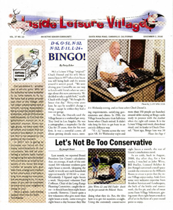 Inside Leisure Village Vol. 37 No. 12 thumbnail