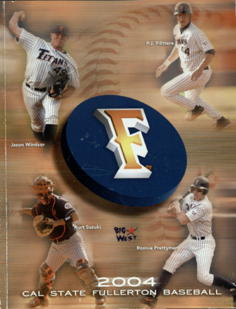 2004 Baseball Program thumbnail