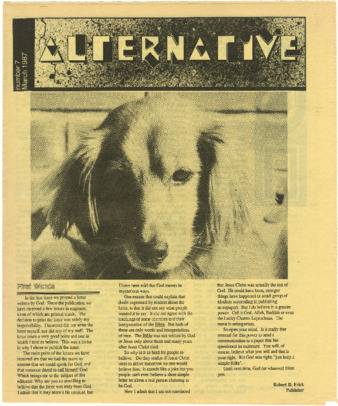 The Alternative, number 7, March 1987 thumbnail
