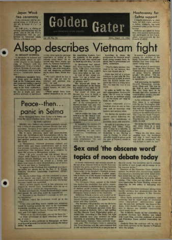 Golden Gater 17 March 1965 thumbnail