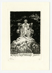 Bookplate with image of Klinger's Beethoven monument thumbnail