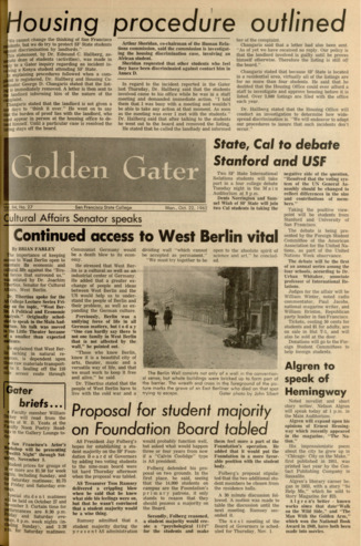 Golden Gater 22 October 1962 thumbnail