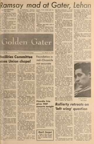 Golden Gater 15 March 1963 thumbnail