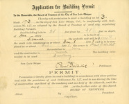 Application for Building Permit on lot 3 block 173 thumbnail