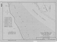 Map of The Ordinary High Water Mark On The Right Bank of Petaluma Creek Vicinity of Black John Slough Marin County, California thumbnail