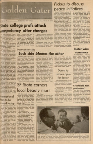 Golden Gater 19 March 1963 thumbnail