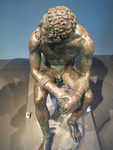 Pugilist Reposing | Boxer of Quirinal | Seated Boxer thumbnail