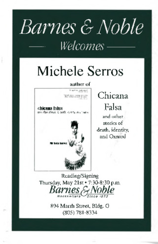 Barnes & Noble Welcomes Michele Serros thumbnail