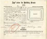 Application for Building Permit for E. D. Bray thumbnail