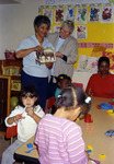 Girls and women at the YWCA's day care center thumbnail
