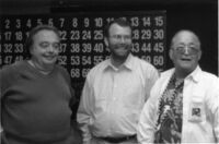 "Uncle" Mike and two unidentified men thumbnail