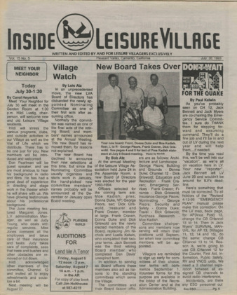 Inside Leisure Village Vol. 15 No. 5 thumbnail